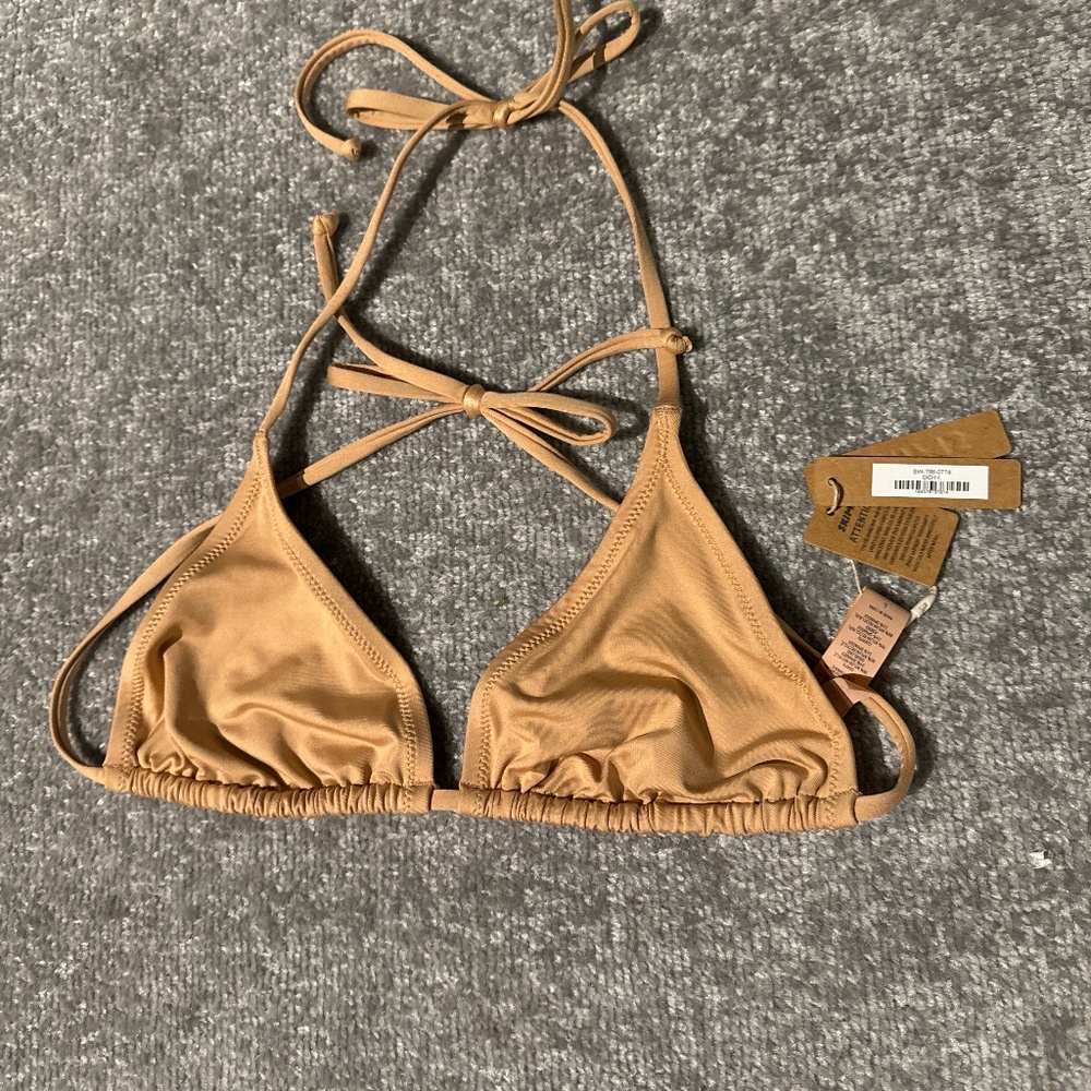 Skims signature swim triangle top